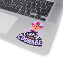 Load image into Gallery viewer, Creativity Takes Courage | Women Artist Empowerment Stickers
