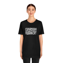 Load image into Gallery viewer, Channeling My Audacity | Unisex Jersey Short Sleeve Tee
