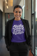 Load image into Gallery viewer, Black woman in blazer wearing &quot;Minding my Black Lady Business&quot; tee
